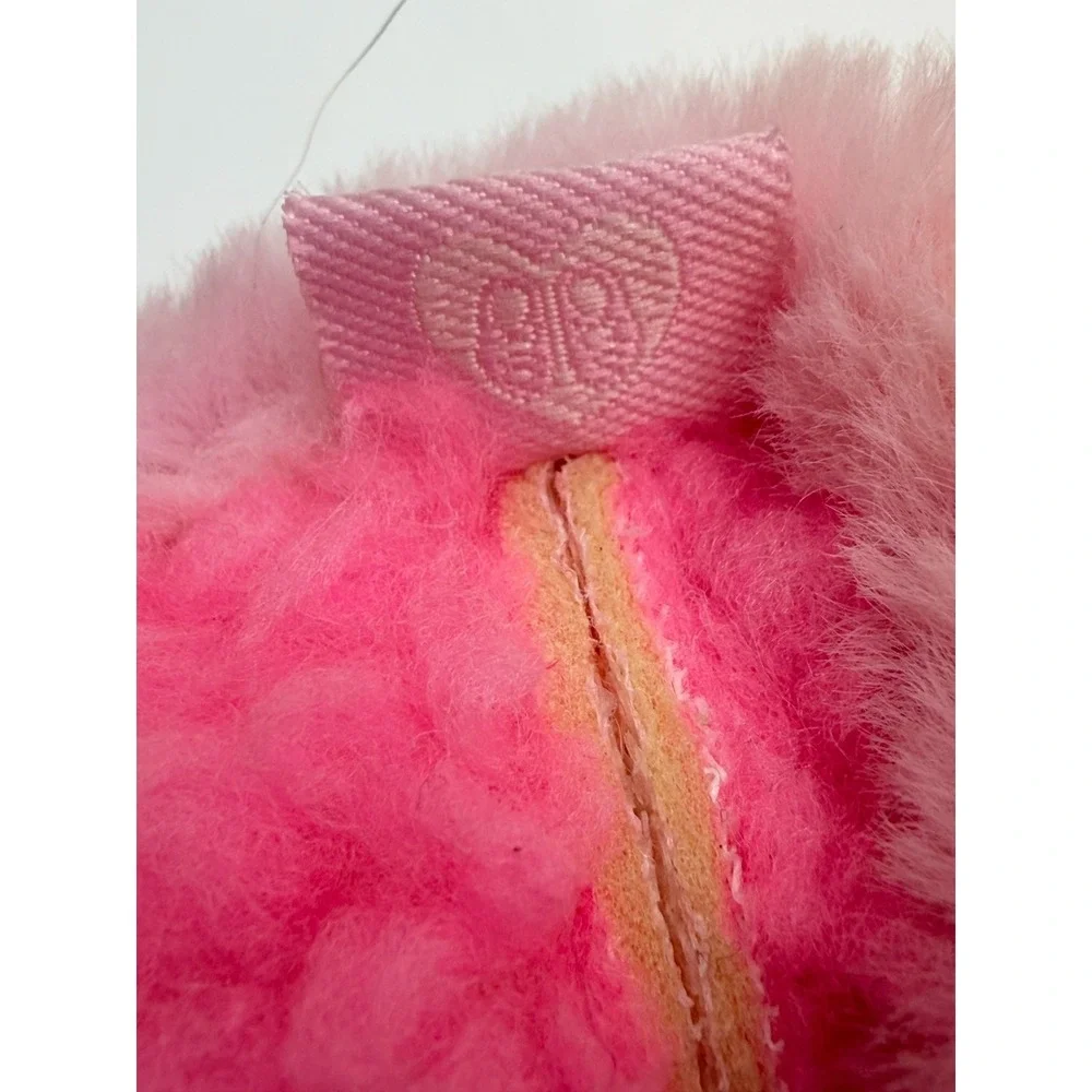 Stepping Stones Pink Sequin Faux Fur Winter Boots Toddler Girls Size 5